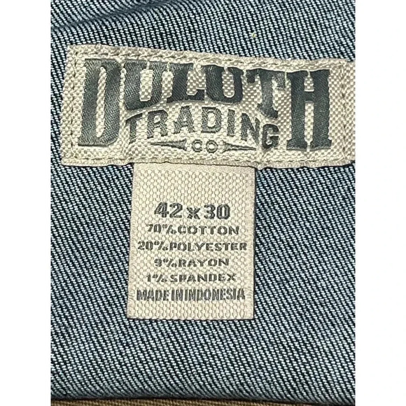 Deluth Trading Men's Ballroom Double Flex Standard Fit Carpenter Jeans NWT - Picture 7 of 9